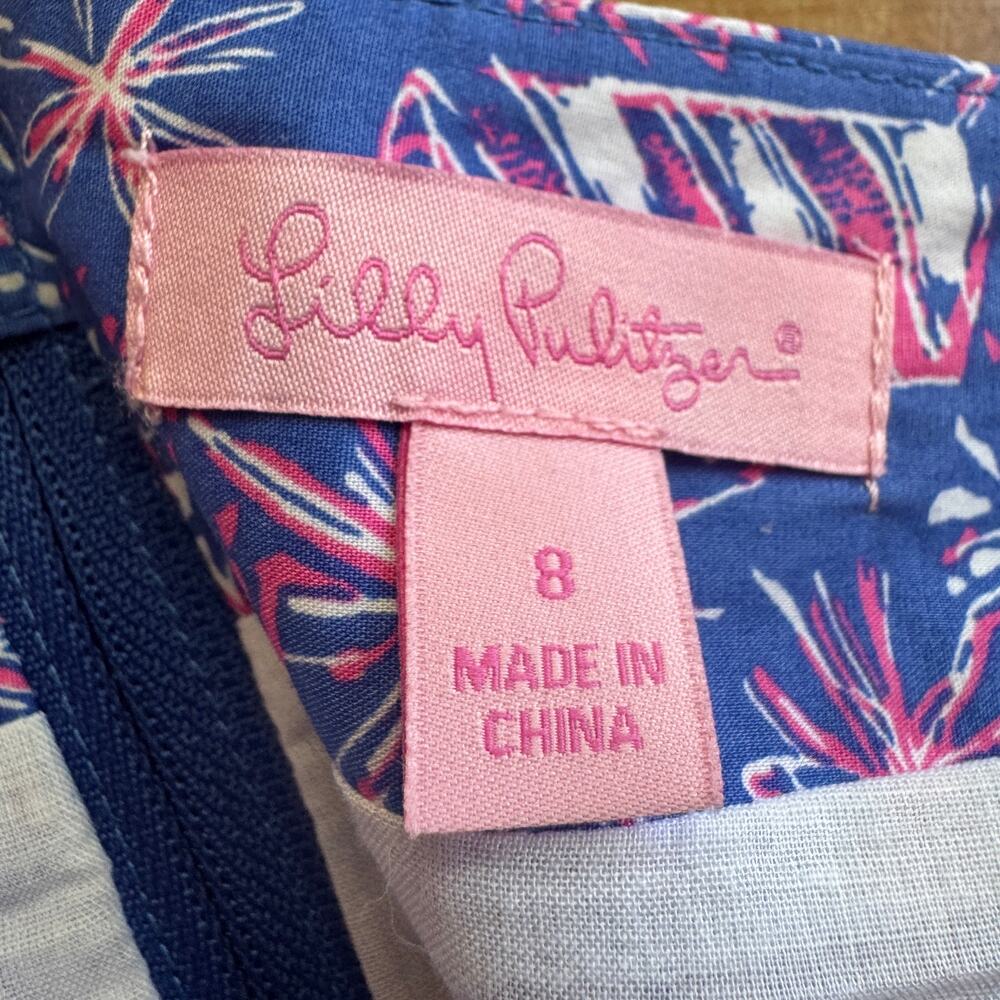 Lilly Pulitzer "Fire Cracker" skirt size 8 - Picture 6 of 9